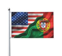 Drapeaux De Jardin Amérique Portugal Portugais Bannières Extérieure Durable Drapeaus Décoratif Résistant Drapeau Fierté Pour Festivals Défilé Fête 90X150CM
