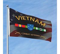 Drapeaux De Jardin Ancien Combattant De La 23E Division D'Infanterie (Américaine) Du Vietnam Drapeau Fierté Couleurs Vives Bannière Jardins Decoration Drapeaus Décoratif Pour Fête 90X152CM