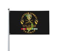 Drapeaux De Jardin Ancien Combattant De La Cavalerie Au Vietnam, Membre Du 1Er Bataillon Du 7E Régiment De Cavalerie, Condamné Drapeaus Décoratif Decoration Drapeau Fierté Pour 90X150Cm