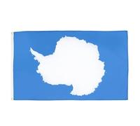 Drapeaux De Jardin Antarctique Continent Antarctique Bannière Extérieure Garden Flag Coupe-Vent Et Étancheune Pour Jardinage Balcon Fête 90X150 Cm