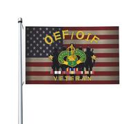 Drapeaux De Jardin Armée Américaine 3E Régiment De Cavalerie Blindée Oif Oef Vétéran Célébrez Chaque Instant Drapeaus Décoratif Drapeau Fierté Durable Bannière Jardins Pour 90X152CM