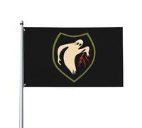 Drapeaux De Jardin Armée Fantôme Seconde Guerre Mondiale Bannière De Cour Imperméabiliser Bannière De Jardin Pour Festivals Extérieurs Balcon 90X150 CM