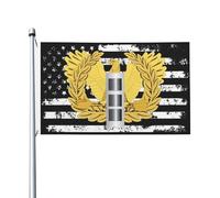 Drapeaux De Jardin Army Cw3 Chief Warrant Officer Usa American 75 Bannière Extérieure Coupe-Vent Et Étancheune Garden Flag Pour Célébrations Balcon Fête Ferme 90X150 CM