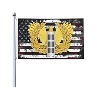 Drapeaux De Jardin Army Cw3 Chief Warrant Officer Usa American 7794 Pelouse Drapeaux Toutes Les Saisons Bannière Extérieure Pour Jardinage Balcon Fête Célébrations 90X150 CM