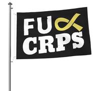 Drapeaux De Jardin Au Diable La Sensibilisation À La Bpco Bannière De Drapeaux Personnalisés Renforcé Avec Bannière À Œillets, Pour Jardin, Balcon, Les Défilés, 90x150cm