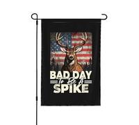 Drapeaux De Jardin Bad Day To Be A Spike Décorations Bannière Extérieure Résiste Aux Intempéries Drapeau Extérieur Pour Célébrations Jardinage S
