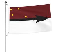 Drapeaux De Jardin Bandera Del Pueblo Selknam Drapeau De Bienvenue Décoration Traditionnel Bannière, Pour Jardin, Les Bureaux, Les Défilés, 90x150cm