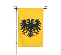 Drapeaux De Jardin Bannière De L'Empereur Du Saint-Empire Romain Germanique Avec Auréoles Résiste Aux Intempéries Drapeau Extérieur Premium Pelouse Drapeaux Pour Patio Ferme 30X45Cm