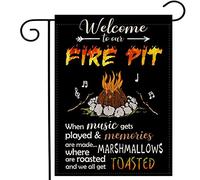 Drapeaux De Jardin Bienvenue À Notre Foyer Extérieur ! Créez Des Souvenirs ! Drapeau Fierté Decoration Bannière Jardins Durable Drapeaus Décoratif Pour Fête Balcon Défilé 30X45CM