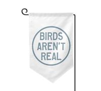 Drapeaux De Jardin Birds Arent Real Drapeau Extérieur Décorations Bannière Extérieure Toutes Les Saisons Treer Drapeau Pour Ferme Célébrations Patio M