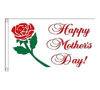 Drapeaux De Jardin Bonne Fête Des Mères Bonne Fête Des Mères Bannière Extérieure Drapeau Extérieur Résiste Aux Intempéries Pour Célébrations Ferme 90X150 Cm