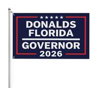 Drapeaux De Jardin Byron Donalds Candidat Au Poste De Gouverneur De Floride En 2026 Drapeau Fierté Durable Drapeaus Décoratif Résistant Bannière Jardins Pour Fête Balcon Défilé 90X150CM
