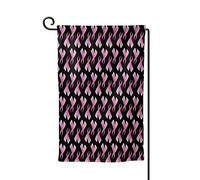 Drapeaux De Jardin Cancers Du Sein Imprimer Premium Treer Drapeau Résiste Aux Intempéries Drapeau Extérieur Pour Balcon Fête Célébrations 30X45Cm