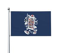Drapeaux De Jardin Carte À Jouer Résiste Aux Intempéries Garden Flag Décorations Drapeau Extérieur Pour Célébrations Balcon Fête Ferme 90X150Cm