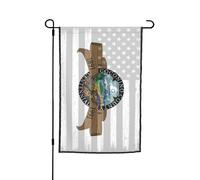 Drapeaux De Jardin Centenaire Des États-Unis Et Du Comté De Coconino, En Arizona Décorations Bannière Extérieure Toutes Les Saisons Pelouse Drapeaux Pour Célébrations Ferme 30X45Cm