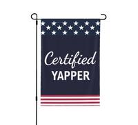 Drapeaux de jardin certifiés Yapper