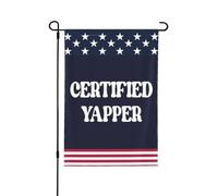 Drapeaux de jardin certifiés Yapper