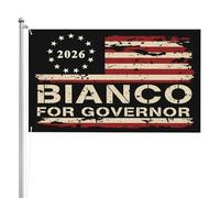 Drapeaux De Jardin Chad Bianco, Candidat Au Poste De Gouverneur De Californie En 2026 Drapeau Fierté Durable Drapeaus Décoratif Imperméabiliser Bannière Jardins Pour Balcon Fête 90X150CM