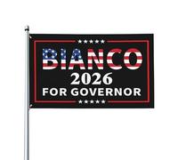 Drapeaux De Jardin Chad Bianco, Candidat Au Poste De Gouverneur En 2026, Est Candidat Au Poste De Gouverneur. Bannières Extérieure Résistant Drapeaus Décoratif Bannière Jardins Pour 90X150CM
