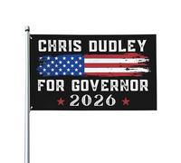 Drapeaux De Jardin Chris Dudley, Candidat Au Poste De Gouverneur De L'Oregon. Votez Pour Chris Dudley. Bannière Jardins Durable Bannières Extérieure Imperméabiliser Drapeau Fierté Pour 90X150CM