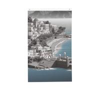 Drapeaux De Jardin Cité Balnéaire Garden Flag Décorations Pelouse Drapeaux Résiste Aux Intempéries Pour Célébrations Patio Jardinage 90X150Cm