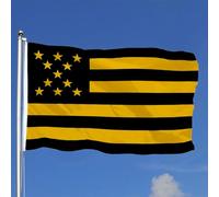 Drapeaux De Jardin Club Atlético Uruguayen Peñarol De Montevideo Garden Flag Pelouse Drapeaux Coupe-Vent Et Étancheune Pour Jardinage Balcon Fête 90X150 Cm