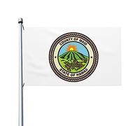 Drapeaux De Jardin Comté De Maui Salut Sea Dog Imperméable Bannière De Cour Durable Drapeau De Jardin Pour Porche Extérieure Pelouse 3X5 Ft