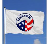 Drapeaux De Jardin Corps De La Paix Fédéral Drapeau Fierté Durable Drapeaus Décoratif Résistant Bannière Jardins Pour Balcon Défilé Festivals 90X152CM