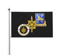 Drapeaux De Jardin Corps De Renseignement Militaire De L'Armée Américaine 1 Célébrez Chaque Instant Bannière Jardins Decoration Bannières Extérieure Résistant Drapeau Fierté Pour Fête 90X152CM