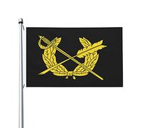 Drapeaux De Jardin Corps Des Juges-Avocats Généraux De L'Armée Américaine Bannières Extérieure Imperméabiliser Drapeaus Décoratif Durable Bannière Jardins Pour Festivals Balcon Défilé 90X152Cm