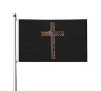 Drapeaux De Jardin Croix Religieuses Jean 3-16 Dieu A Aimé Le Monde Jésus Drapeaux Décoratifs D'Extérieur Résistant Bannière De Jardin Pour Extérieurs Intérieurs Vacances 90X150 CM