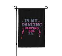 Drapeaux De Jardin Dans Mon Ère De Danse Drapeau De Bienvenue Décoration Couleurs Vives Bannière, Pour Les Défilés, Les Bureaux, D'Intérieur, 30x45cm