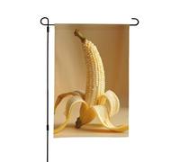 Drapeaux de jardin de 30,5 x 45,7 cm, drapeau vertical double face, bananes d'hiver à partir d'épis de maïs, drapeaux décoratifs pour l'extérieur et l'extérieur pour décoration de cour de vacances