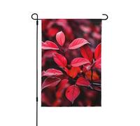 Drapeaux de jardin de 31,8 x 45,7 cm - Drapeau de jardin d'hiver double face - Photos de feuilles d'automne - Drapeau vertical d'extérieur pour toutes les saisons
