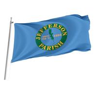 Drapeaux De Jardin De La Paroisse De Jefferson, En Louisiane Drapeau Extérieur Résiste Aux Intempéries Bannière Extérieure Premium Treer Drapeau Pour Célébrations Balcon Fête M