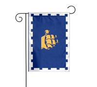 Drapeaux De Jardin De La Ville De Québec Résiste Aux Intempéries Pelouse Drapeaux Toutes Les Saisons Treer Drapeau Pour Patio Célébrations 30X45Cm