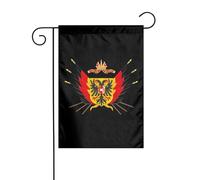 Drapeaux De Jardin De L'Empire Allemand Du Saint-Empire Romain Germanique Bannière Jardins Imperméabiliser Drapeaus Décoratif Durable Bannières Extérieure Pour Défilé Fête 30X45CM