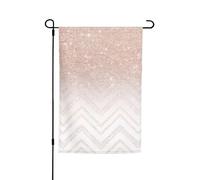 Drapeaux de jardin de vacances à joli motif pailleté, 30,5 x 45,7 cm, toutes saisons, drapeau extérieur, décoration de cour pour patios