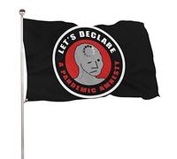 Drapeaux De Jardin Déclarons Une Pandémie Bannière Jardins Durable Bannières Extérieure Résistant Drapeaus Décoratif Pour Festivals Défilé Célébrations 90X152CM