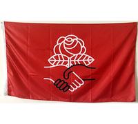 Drapeaux De Jardin Democratic Socialists Of America Bannière Extérieure Toutes Les Saisons Garden Flag Pour Jardinage Célébrations Patio 90X150 CM