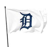 Drapeaux De Jardin Détruire Les Tigres D'Oit Drapeaus Décoratif Decoration Bannières Extérieure Couleurs Vives Bannière Jardins Pour Balcon Défilé Festivals 90X152CM