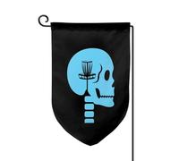 Drapeaux De Jardin Disc Golf On The Mind Pelouse Drapeaux Toutes Les Saisons Garden Flag Résiste Aux Intempéries Treer Drapeau Pour Patio Célébrations Ferme M