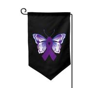 Drapeaux De Jardin Domestic Violence Awareness Bannière Extérieure Premium Garden Flag Résiste Aux Intempéries Treer Drapeau Pour Patio Célébrations Ferme M