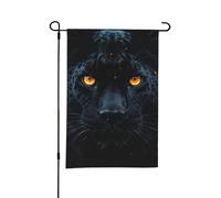 Drapeaux de jardin double face - 30 x 45 cm - Drapeau de bienvenue saisonnier - Drapeau d'extérieur - Panthère animale - Petit drapeau de jardin - Printemps - Été - Petits drapeaux pour décorations