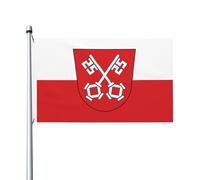 Drapeaux De Jardin Drapeau De Ratisbonne Bannières Extérieure Classique Drapeaux Décoratifs D'Extérieur Pour Extérieurs Pelouse Balcon 90X150 CM