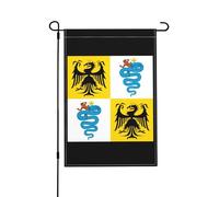 Drapeaux De Jardin Drapeau Du Duché De Milan 1450 Drapeau Paysage Couleurs Resistant Exterieur Bannière De Drapeaux, Pour D'Intérieur, Jardin, Balcon, 30x45cm