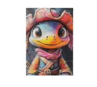 Drapeaux de jardin drôles dinosaures pirates Happy New Year bannière pour décoration extérieure 28 x 40 cm double face