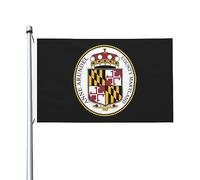 Drapeaux De Jardin Du Comté D'Anne Arundel, Dans Le Maryland Bannière Jardins Imperméabiliser Bannières Extérieure Résistant Drapeaus Décoratif Pour Balcon Défilé Fête 90X152CM