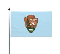 Drapeaux De Jardin Du Service Des Parcs Nationaux Des États-Unis Garden Flag Premium Treer Drapeau Résiste Aux Intempéries Drapeau Extérieur Pour Ferme Balcon Fête S