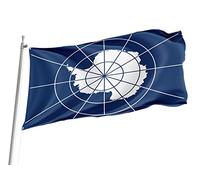 Drapeaux De Jardin Du Traité Sur L'Antarctique Treer Drapeau Toutes Les Saisons Garden Flag Coupe-Vent Et Étancheune Bannière Extérieure Pour Ferme Balcon Fête S